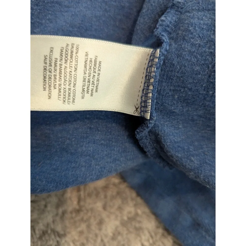 Polo Ralph Lauren‎ Sweatshirt Mens XXL Pullover Estate Rib Blue 1/4 Zip